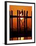 Myanmar, Burma, Amarapura, Taungthaman Lake, U Bein's Bridge-Katie Garrod-Framed Photographic Print