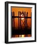 Myanmar, Burma, Amarapura, Taungthaman Lake, U Bein's Bridge-Katie Garrod-Framed Photographic Print