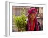 Myanmar, Burma, Kekku; Palaung Tribal Lady on Pilgrimage from Her Village-Katie Garrod-Framed Photographic Print