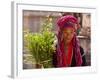 Myanmar, Burma, Kekku; Palaung Tribal Lady on Pilgrimage from Her Village-Katie Garrod-Framed Photographic Print