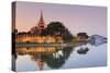 Myanmar (Burma), Mandalay, Moat and City Fortress Walls-Michele Falzone-Stretched Canvas