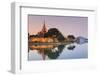 Myanmar (Burma), Mandalay, Moat and City Fortress Walls-Michele Falzone-Framed Photographic Print