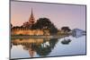 Myanmar (Burma), Mandalay, Moat and City Fortress Walls-Michele Falzone-Mounted Photographic Print