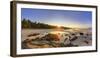 Myanmar (Burma), Rakhine State, Ngapali Beach-Michele Falzone-Framed Photographic Print