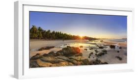 Myanmar (Burma), Rakhine State, Ngapali Beach-Michele Falzone-Framed Photographic Print