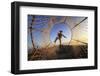 Myanmar (Burma), Shan State, Inle Lake, Local Fishermen at Dawn-Michele Falzone-Framed Photographic Print