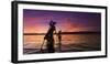 Myanmar (Burma), Shan State, Inle Lake, Local Fishermen at Sunset-Michele Falzone-Framed Photographic Print