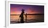 Myanmar (Burma), Shan State, Inle Lake, Local Fishermen at Sunset-Michele Falzone-Framed Photographic Print