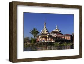 Myanmar (Burma), Shan State, Inle Lake, Nampan Village-Michele Falzone-Framed Photographic Print