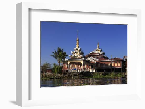 Myanmar (Burma), Shan State, Inle Lake, Nampan Village-Michele Falzone-Framed Photographic Print