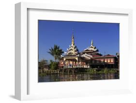 Myanmar (Burma), Shan State, Inle Lake, Nampan Village-Michele Falzone-Framed Photographic Print