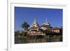 Myanmar (Burma), Shan State, Inle Lake, Nampan Village-Michele Falzone-Framed Photographic Print