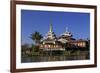 Myanmar (Burma), Shan State, Inle Lake, Nampan Village-Michele Falzone-Framed Photographic Print