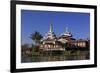 Myanmar (Burma), Shan State, Inle Lake, Nampan Village-Michele Falzone-Framed Photographic Print