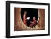 Myanmar (Burma), Shan State, Inle Lake, Nyaungshwe, Shwe Yaunghwe Kyaung Monastery-Michele Falzone-Framed Premium Photographic Print