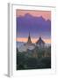 Myanmar (Burma), Temples of Bagan (Unesco World Heritage Site), Ananda Temple and Thatbynnyu Pagoda-Michele Falzone-Framed Photographic Print