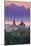 Myanmar (Burma), Temples of Bagan (Unesco World Heritage Site), Ananda Temple and Thatbynnyu Pagoda-Michele Falzone-Mounted Photographic Print