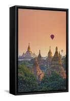 Myanmar (Burma), Temples of Bagan (Unesco World Heritage Site), Ananda Temple-Michele Falzone-Framed Stretched Canvas