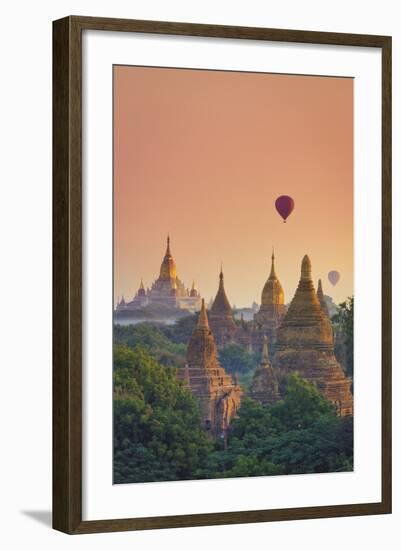 Myanmar (Burma), Temples of Bagan (Unesco World Heritage Site), Ananda Temple-Michele Falzone-Framed Photographic Print