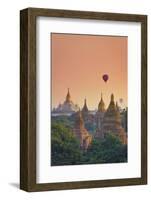 Myanmar (Burma), Temples of Bagan (Unesco World Heritage Site), Ananda Temple-Michele Falzone-Framed Photographic Print