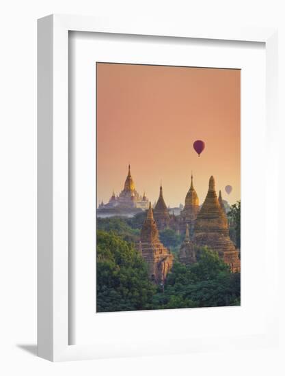 Myanmar (Burma), Temples of Bagan (Unesco World Heritage Site), Ananda Temple-Michele Falzone-Framed Photographic Print