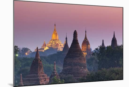 Myanmar (Burma), Temples of Bagan (Unesco World Heritage Site), Ananda Temple-Michele Falzone-Mounted Photographic Print