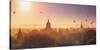 Myanmar (Burma), Temples of Bagan (Unesco World Heritage Site)-Michele Falzone-Stretched Canvas