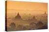 Myanmar (Burma), Temples of Bagan (Unesco World Heritage Site)-Michele Falzone-Stretched Canvas