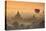 Myanmar (Burma), Temples of Bagan (Unesco World Heritage Site)-Michele Falzone-Stretched Canvas