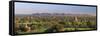 Myanmar (Burma), Temples of Bagan (Unesco World Heritage Site)-Michele Falzone-Framed Stretched Canvas