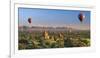 Myanmar (Burma), Temples of Bagan (Unesco World Heritage Site)-Michele Falzone-Framed Photographic Print