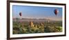 Myanmar (Burma), Temples of Bagan (Unesco World Heritage Site)-Michele Falzone-Framed Photographic Print