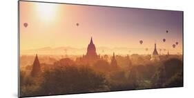 Myanmar (Burma), Temples of Bagan (Unesco World Heritage Site)-Michele Falzone-Mounted Photographic Print