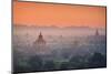 Myanmar (Burma), Temples of Bagan (Unesco World Heritage Site)-Michele Falzone-Mounted Photographic Print
