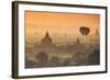 Myanmar (Burma), Temples of Bagan (Unesco World Heritage Site)-Michele Falzone-Framed Photographic Print