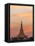 Myanmar (Burma), Yangon, Shwedagon Pagoda-Steve Vidler-Framed Stretched Canvas