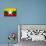 Myanmar Flag Design with Wood Patterning - Flags of the World Series-Philippe Hugonnard-Art Print displayed on a wall