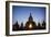 Myanmar, Mandalay Division, Bagan. Buddhist Pagoda at Night under Starry Sky-Matteo Colombo-Framed Photographic Print