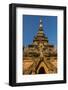 Myanmar. Mandalay. Inwa. Red Brick Stupa-Inger Hogstrom-Framed Photographic Print