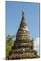 Myanmar. Mandalay. Inwa. Red Brick Stupa-Inger Hogstrom-Mounted Photographic Print