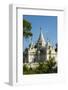 Myanmar. Mandalay. Inwa. White Temple Surrounded by Greenery-Inger Hogstrom-Framed Photographic Print