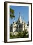 Myanmar. Mandalay. Inwa. White Temple Surrounded by Greenery-Inger Hogstrom-Framed Photographic Print