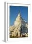 Myanmar. Mandalay. Mingun. Hsinphyumae Pagoda-Inger Hogstrom-Framed Photographic Print