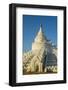 Myanmar. Mandalay. Mingun. Hsinphyumae Pagoda-Inger Hogstrom-Framed Photographic Print