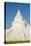 Myanmar. Mandalay. Mingun. Hsinphyumae Pagoda-Inger Hogstrom-Stretched Canvas