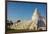 Myanmar. Mandalay. Mingun. Hsinphyumae Pagoda-Inger Hogstrom-Framed Photographic Print