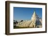 Myanmar. Mandalay. Mingun. Hsinphyumae Pagoda-Inger Hogstrom-Framed Photographic Print