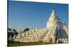 Myanmar. Mandalay. Mingun. Hsinphyumae Pagoda-Inger Hogstrom-Stretched Canvas