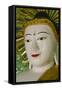 Myanmar. Mandalay. Sagaing Hill. Thirty Caves Temple. Buddha-Inger Hogstrom-Framed Stretched Canvas
