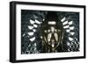 Myanmar, Rangoon, Gold Statue Head-null-Framed Giclee Print